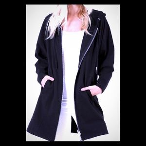 Zenana Outfitters L/XL oversized zip up sweatshirt